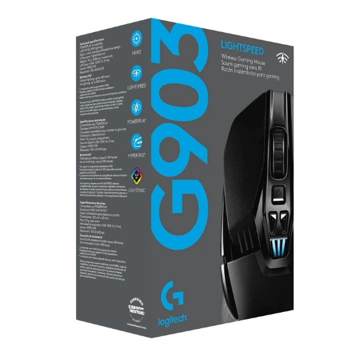 The Logitech G903 LIGHTSPEED Wireless Gaming Mouse