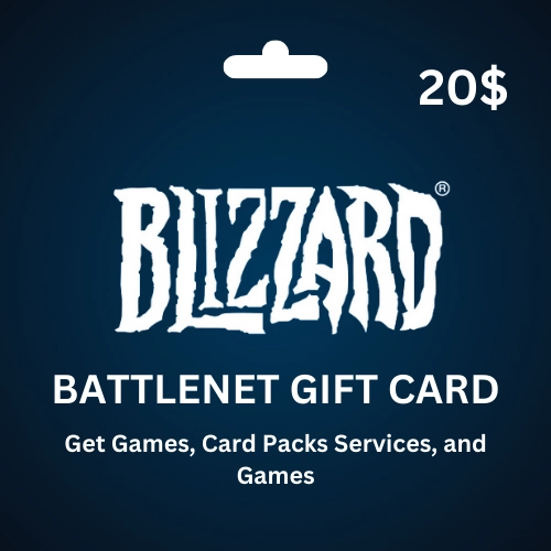 Blizzard Gift Card 20 - Blizzard Key