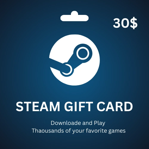 Steam Gift Card 30 - Steam Key