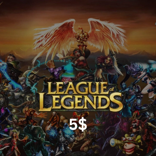 League Of Legends Gift Cards 5