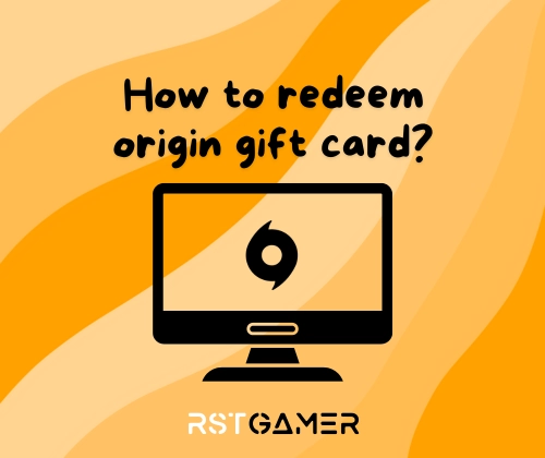 How to redeem a Origin gift card?