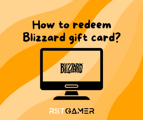 How to redeem a Blizzard gift card?