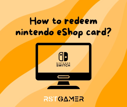 How to redeem Nintendo eShop card?